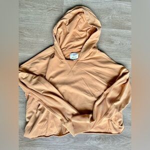 Aerie small soft orange hoodie